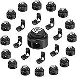 DIFFWAY Nylon Cord Locks for No Tie Shoelaces
