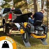 VOUNOT Set of 2 Loading Ramps 800 kg Max Foldable Galvanized Non-Slip view 6