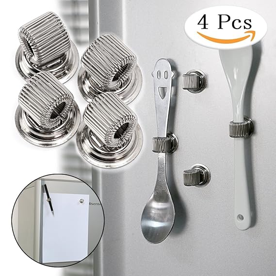 BTSKY - Clips magnéticos de acero inoxidable para soporte de ...