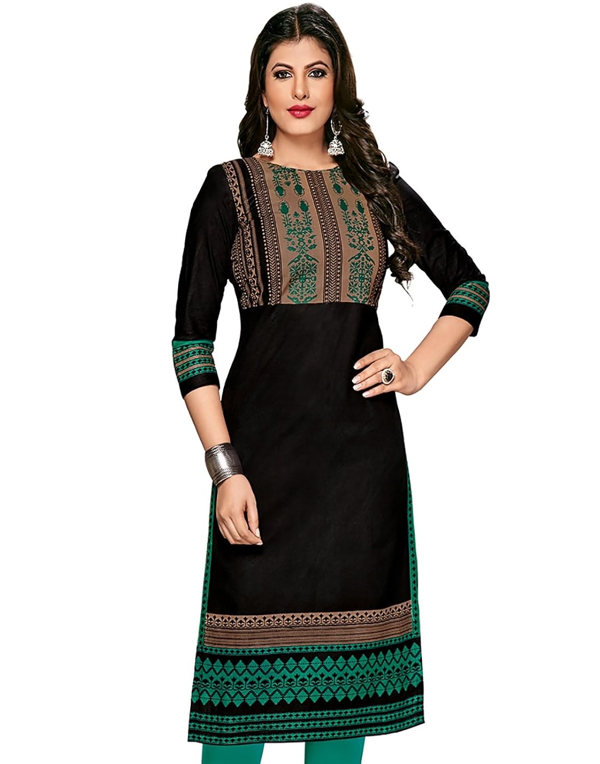 jevi prints women's unstitched kurti material