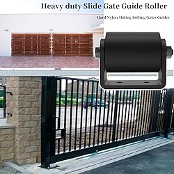 JUGREAT 2 Pack Slide Gate Guide Roller，3" Hard