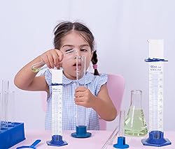 2 Pcs 100ml Graduated Cylinder, Plastic Hexagonal