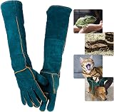 PeSandy Animal Handling Gloves 60CM Bite Scratch Resistant for Animals view 1