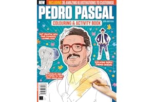 Pedro Pascal Coloring & Activity Book: The Perfect Gift for Every Pedro Fan / 35 Amazing Illustrations to Customise