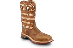 Twisted X , Men's, Comp Toe, EH, WP, Slip Resistant, Pull On Wellington