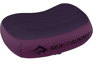 Sea to Summit Aeros Premium Inflatable Travel Pillow, Regular (13.4 x 9.4), Magenta