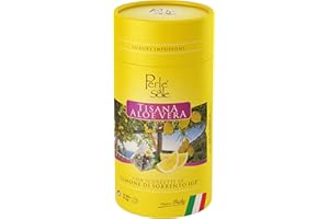 Perle di Sole Aloe Vera Herbal Tea with Sorrento PGI Lemon - Made in Italy Gift - Citrus Infuse - Lemon Tea - Italian Souvenirs (15 Tea Bags)
