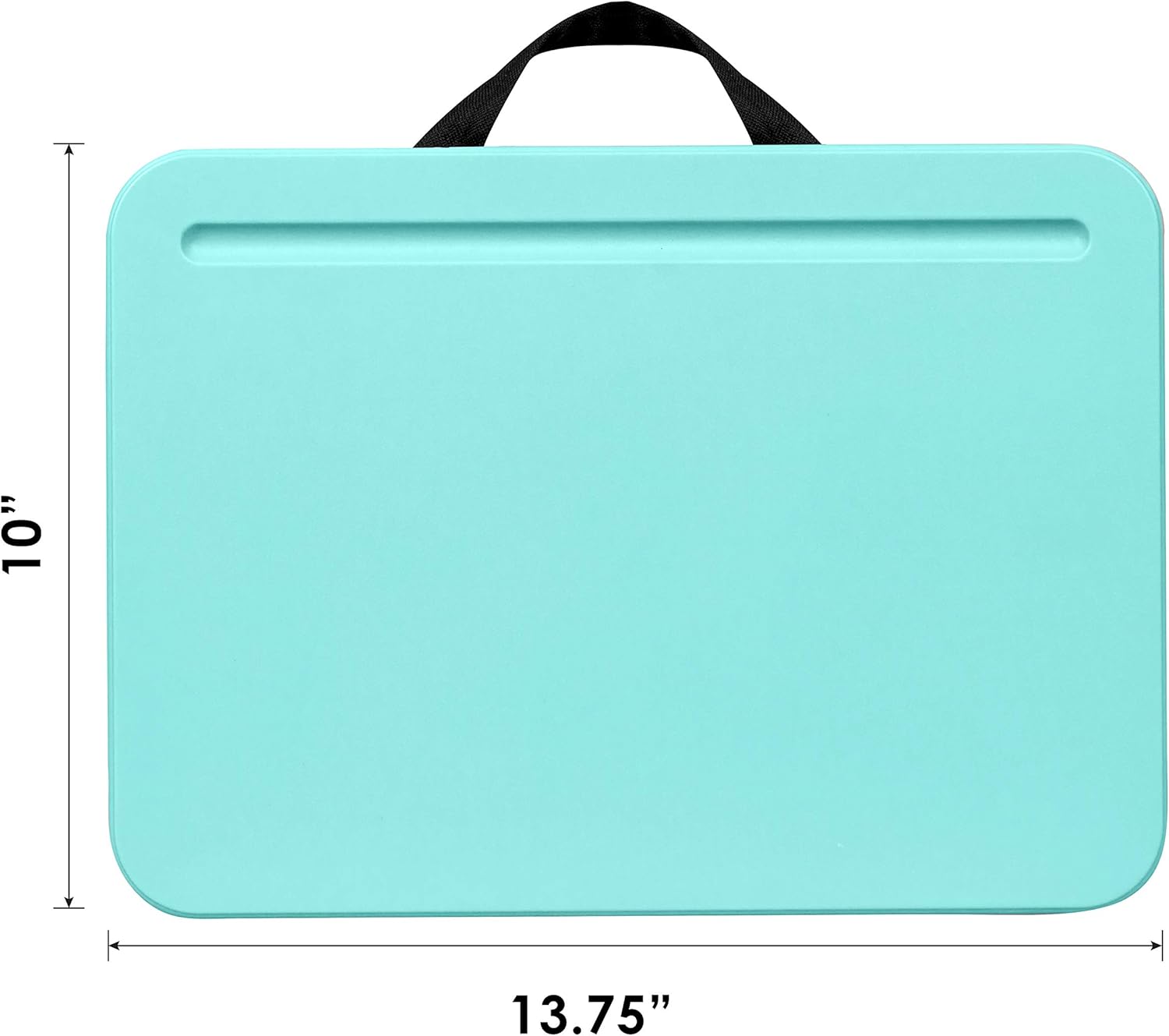 LapGear Compact Lap Desk - Aqua Sky - Fits Up to 13.3 Inch Laptops - Style No. 43109: Computers & Accessories
