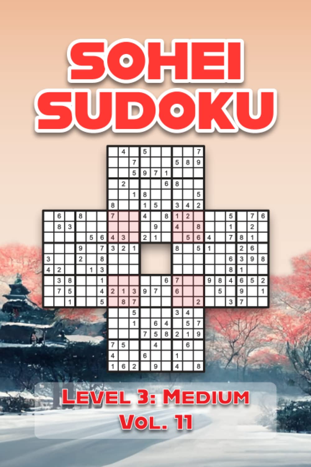 Mua Sohei Sudoku Level 3 Medium Vol. 11 Four Merged 9x9 Grids Comes