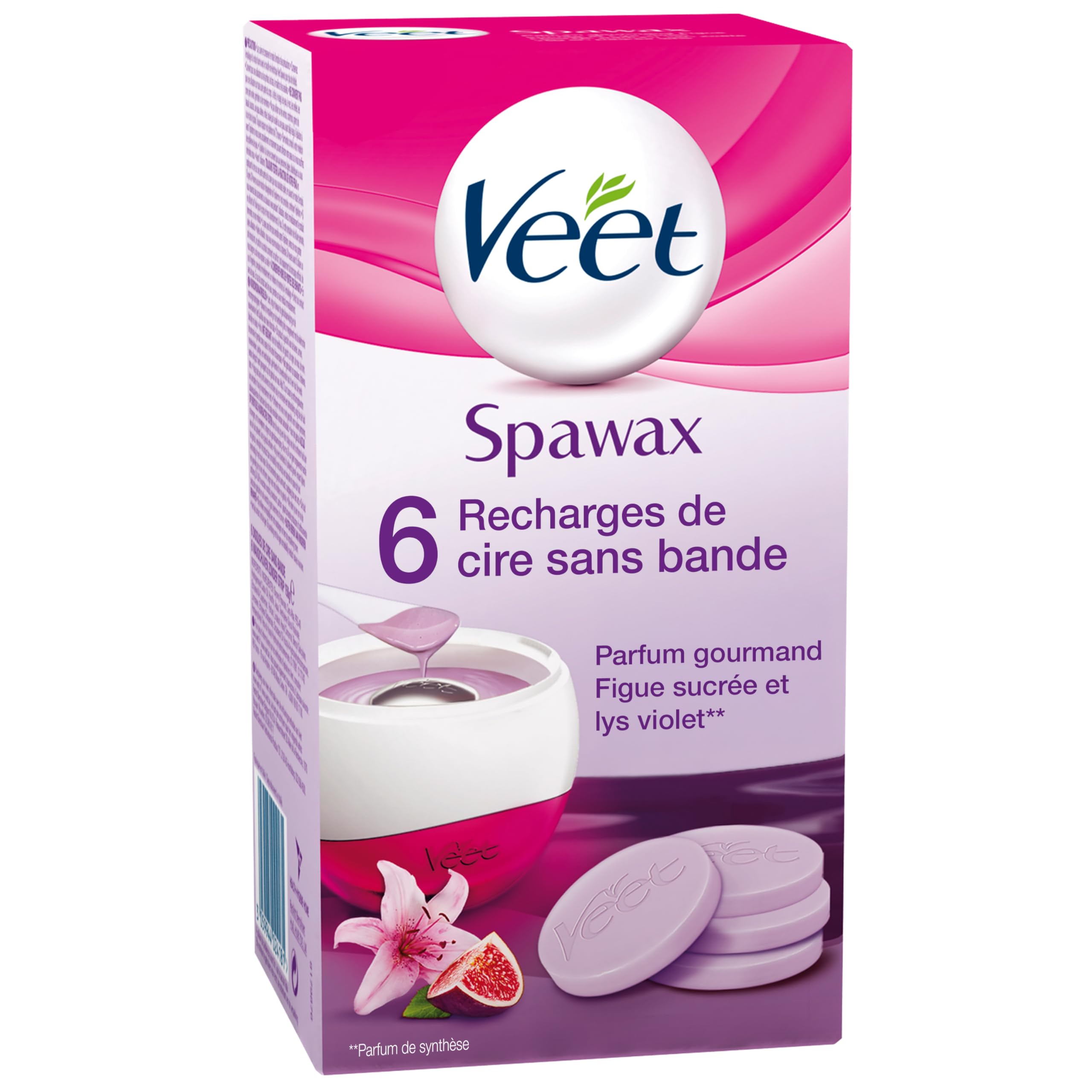Veet Spawax Refill Sugared Fig and Violet Lily (French language)