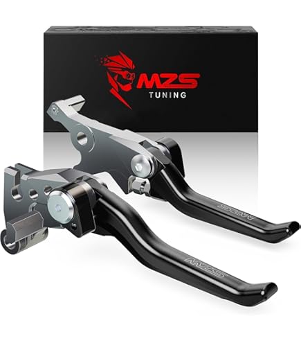 Accessoire LT-R450 2006-2009 Levier Frein Et Embrayage Suzuki LT-R450 2006- 2009 - Aluminium - Paire Leviers Frein Embrayage Ltr450 Aluminium Pliable