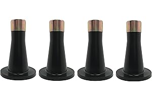 KINGS BRAND FURNITURE King's Brand Furniture - Plastic Bed Frame Glide Legs to Replace Wheels, Set of 4 Glides