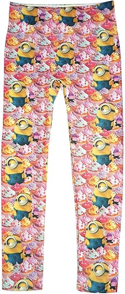 Despicable Me Madchen Despicable Me Minions Cupcakes Aufdruck Mode Strumpfhosen Grossen Von 2 To 9 Jahre Leggings Amazon De Bekleidung