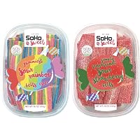 Amazon.com : Soho Sweet Sour Belts Non-GMO Candy Belts – Sour ...
