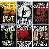 Nikki Heat Series 6 Books Collection Set by Richard Castle (Crashing Heat, Heat Wave, High Heat, Heat Storm, Heat Rises & Dea
