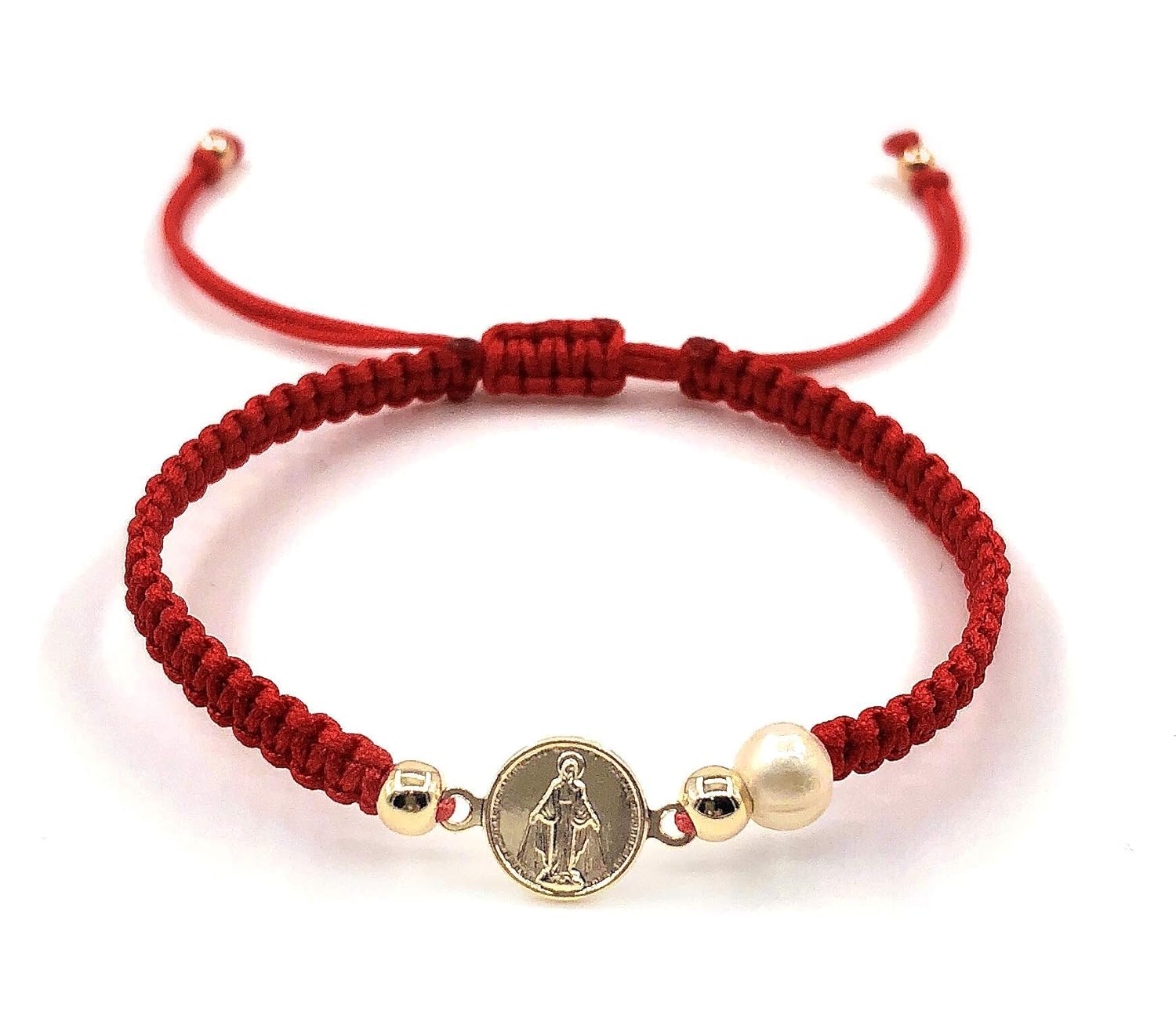 Miraculous Medal Virgin Mary Bracelet 