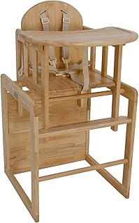 wooden combination highchair