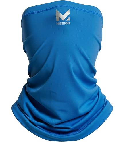 MISSION Cooling Multi-Use Neck Gaiter Face Mask, UPF 50