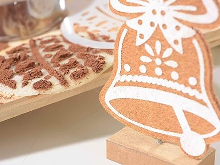 Segnaposto Natalizi Amazon.Ideapiu Idea Segnaposto Natalizio 16 Segnaposti In Legno Colorato Segnaposto Per La Tavola Di Natale Amazon It Casa E Cucina