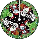 Christmas Tree Skirt 48 Inch Tree Collar Holiday New Year Winter Xmas Tree Decor Christmas Decorations for Home Party