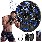 Music Boxing Machine, Smart Boxing Wall Mount Machine for Kids Adult, Music Punching Bag with Gloves, Target Workout Equipment for for Home, Office, Gym