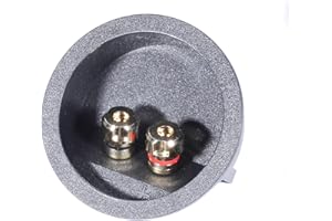 72mm Sound Terminals Cup Not Screw Design Spring Clamp Technology Coppers Conductors for HiFi Speakers Systems Coppers Speake