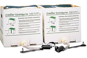 Honeywell 2 Piece Saline Cartridge Set, for Fendall Pure Flow 1000 Emergency Eyewash Station