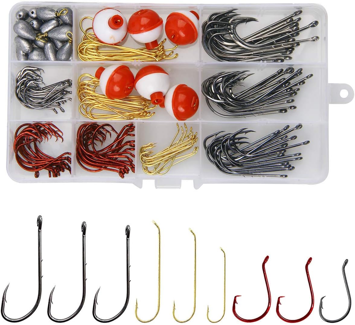 Angel-Starter-Set Mit 246 Teilen - Komplette Angelausrüstung Für Süß- & Salzwasser