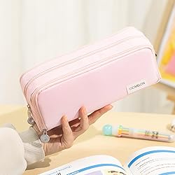 CICIMELON Large Capacity Pencil Case 3 Compartment