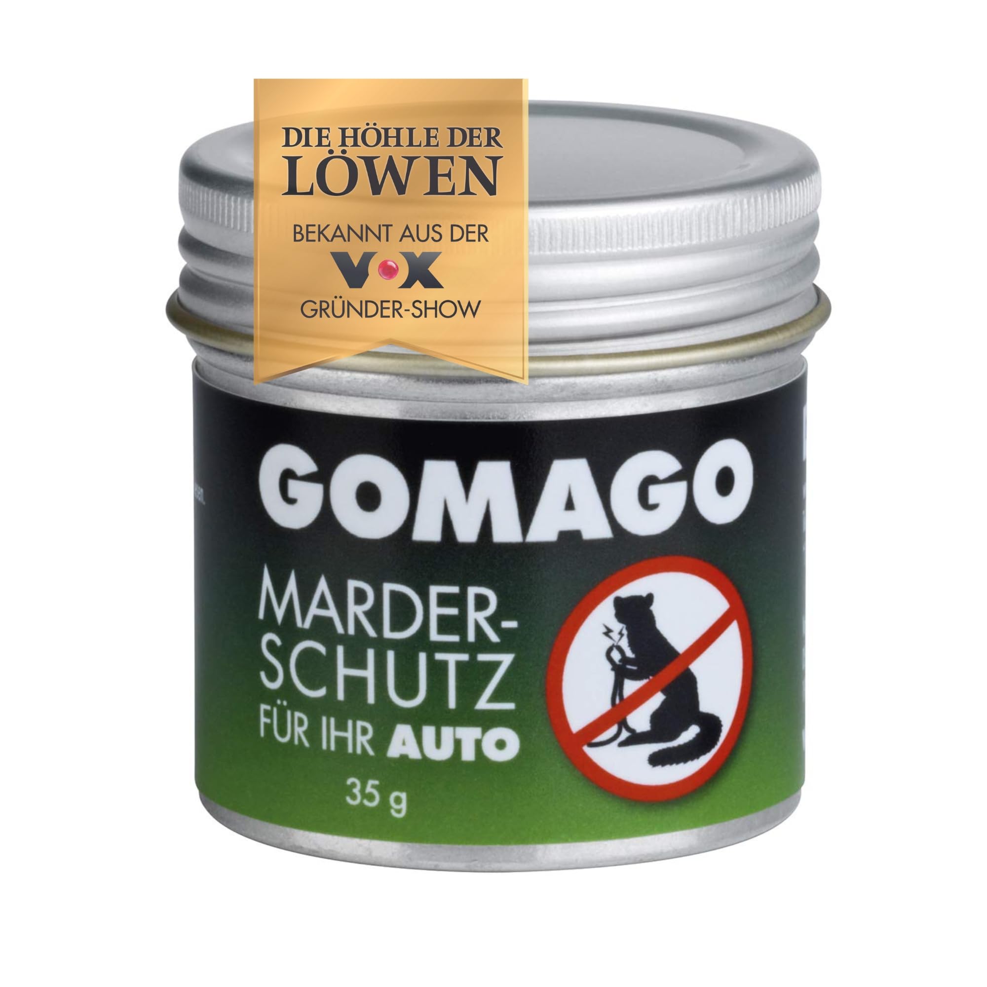 GOMAGO Marten protection for your car, reliable and species-appropriate marten deterrent thanks to fragrance, alternative to marten deterrent, marten spray, ultrasound etc., granules [1 x 35 g]