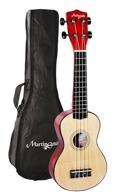 Martin Smith UK-212 Ukulele naturholz