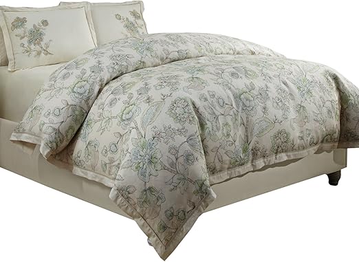 Amazon Com Veratex Jardin Collection 100 Linen Face 100 Cotton