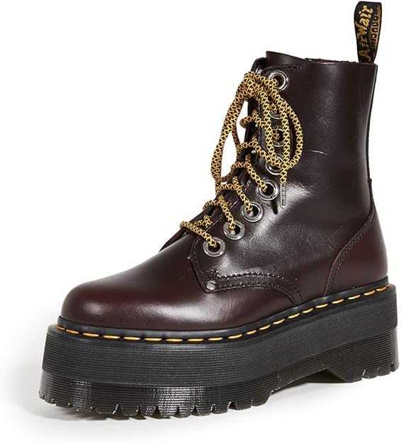 Dr.Martens Womens Jadon Max Buttero Leather Boots Amazon.ca Shoes