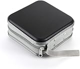 LIOVODE 48 Capacity CD/DVD/Blu-ray Wallet Organizer Case Black view 5
