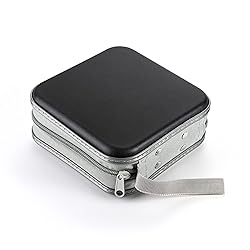 LIOVODE DVD Case, 48 Capacity CD Case Portable CD