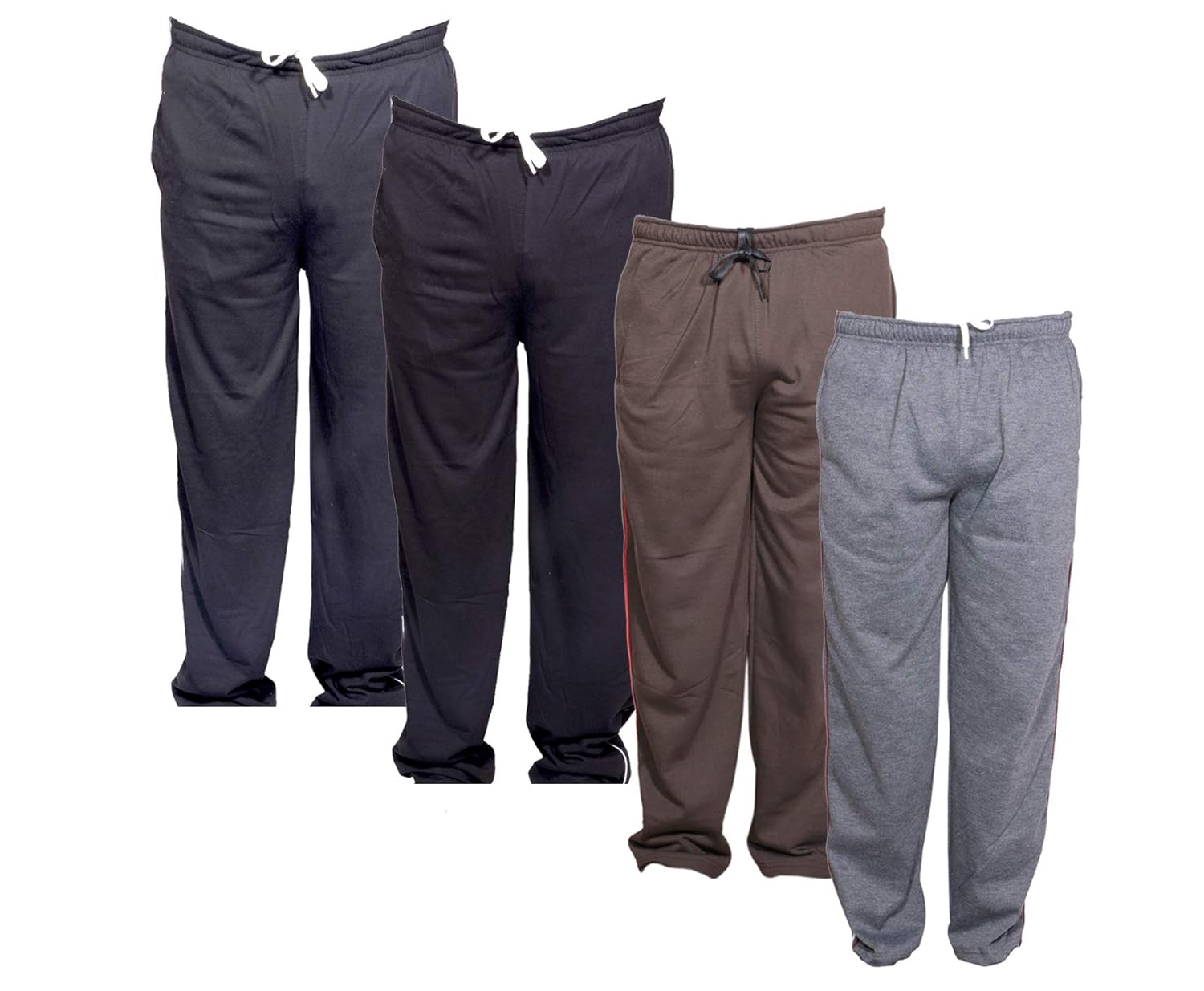 Buy Indistar Men's Premium 2 Cotton and 2 Warm Wollen Lower/Track Pants
