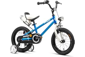 Glerc Fantacy Kids Bike, 12-20 Inch Children Bicycle for 2-13 Years Old Boys Girls, Kids Bicycle with Water Bottle Holder & Headlight & Training Wheels, Multiple Colors