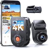 Vantrue S1 Pro Max 4K+2.5K Dash Cam Front and Rear | 4K Front + 2.5K Rear,STARVIS 2,HDR,PlatePix Night Vision,WiFi,GPS,Voice Control,24H Parking Mode,Support 1TB Max(RC18)