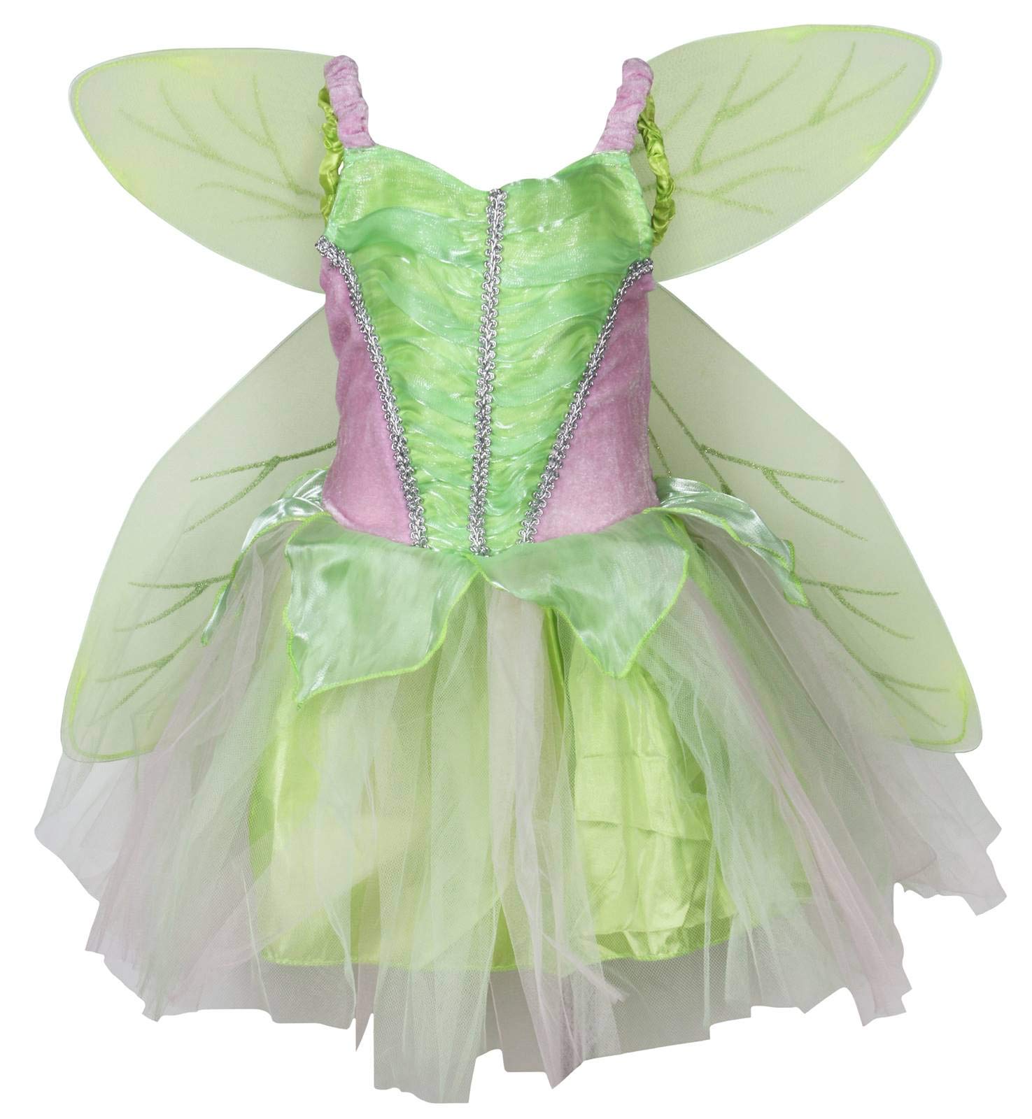 Petitebelle Fairy Costume Dress 1-10y (Green, 8-10year) — image 1