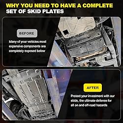 YEHERIT Manganese Steel Full Skid Plate Package