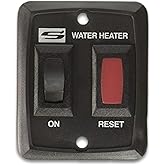 Suburban Single Water Heater ON/OFF Wall Switch - RV Interior Wall Mount On/Off Switch for Control & Operation of Suburban Mo