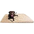 Best Friends by Sheri Calming Shag Dog Blanket, Taupe, 40" x 50"