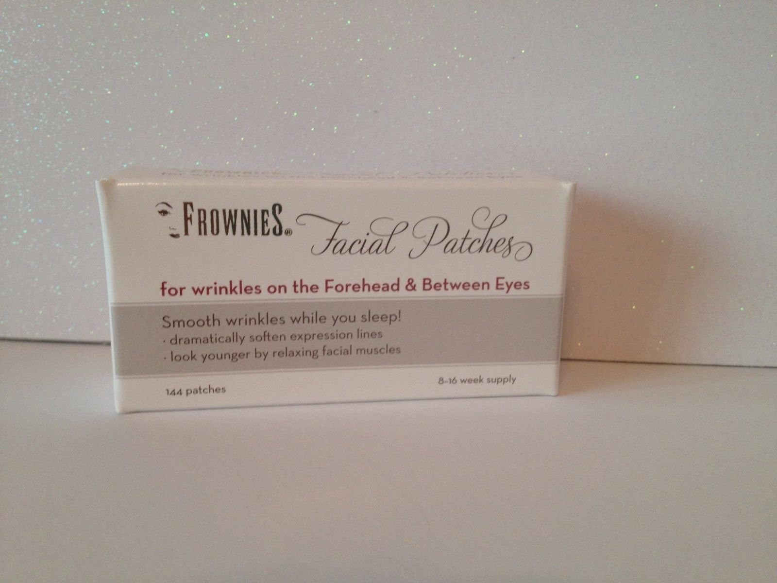Original Frownies - Forehead and Between Eyes 144ct. Facial Patches Fast Shipping