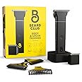 The Beard Club Manscape Body Hair Trimmer for Men, Ball Trimmer Men, Pubic Hair Trimmer for Men, Ceramic Blade Ball Shaver, Body Trimmer for Men, Men Body Shaver - Manscaper