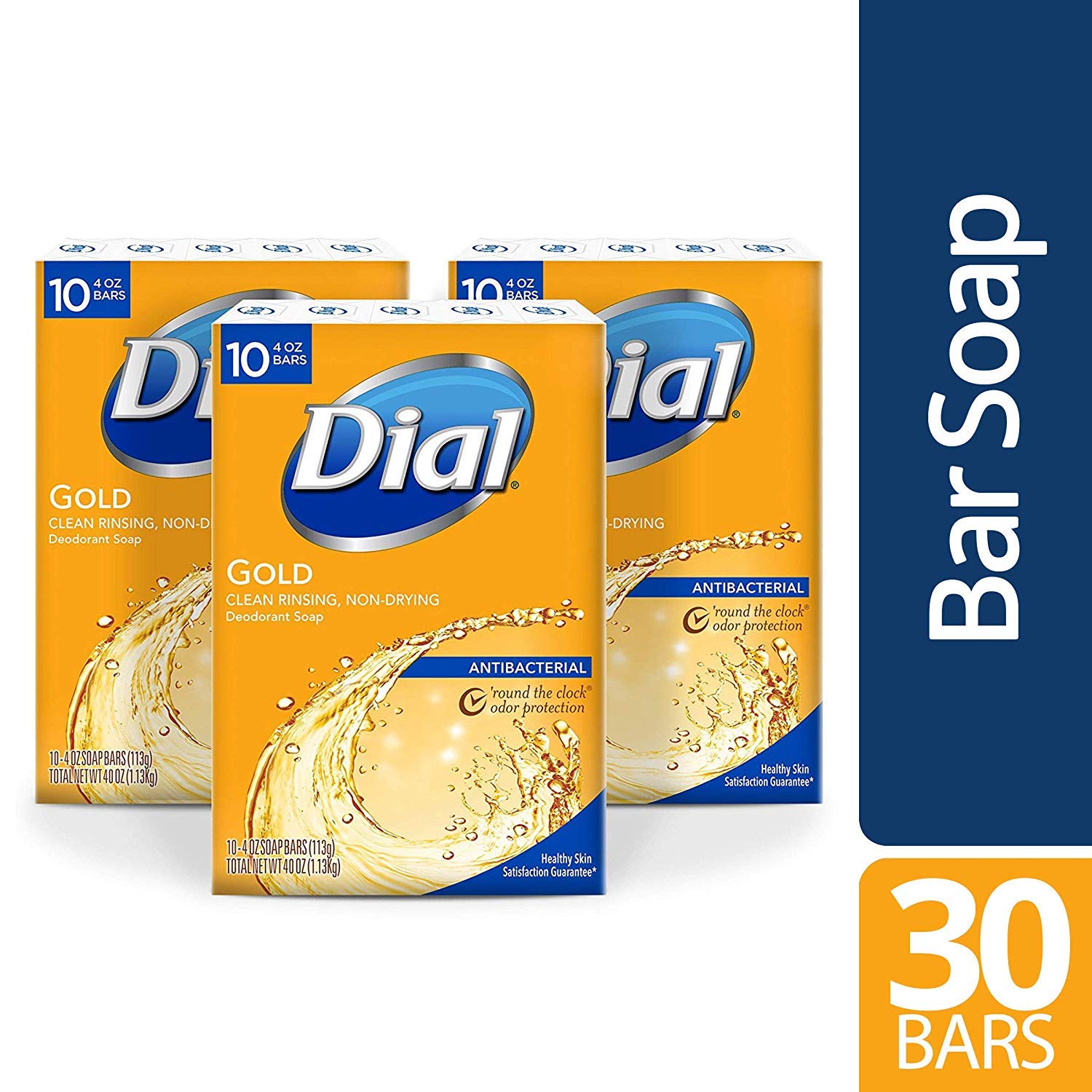 Dial Antibacterial Bar Soap, Gold (30 Count) amazon.com wishlist
