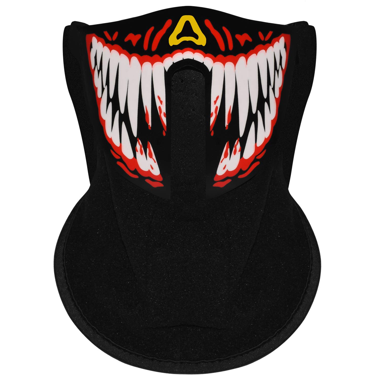 ZOY LED Music Mask Sound Active Mask Light Up Mask for Party Dancing,Riding,Skating,Festival