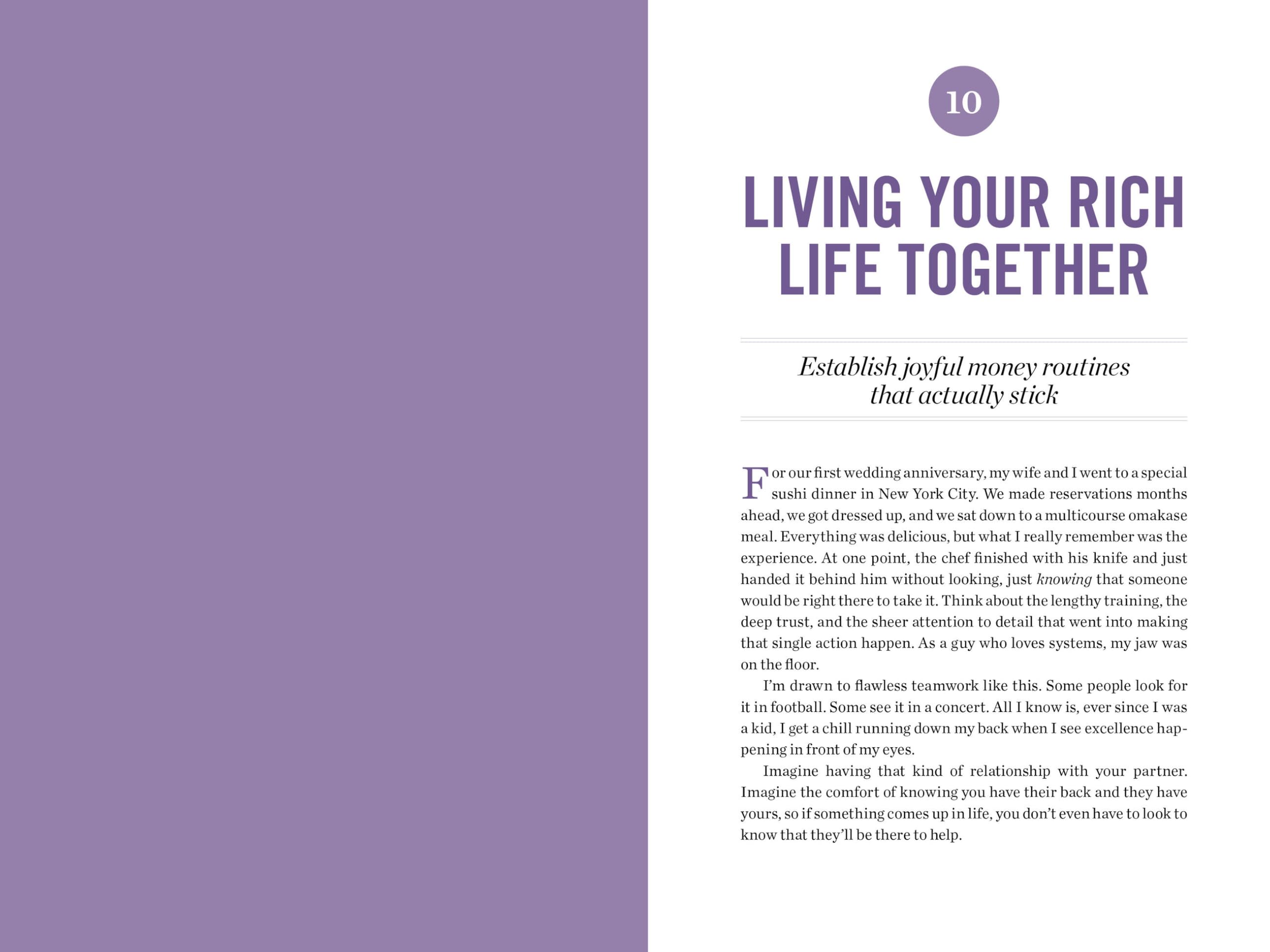 Money for Couples: No More Stress. No More Fights. Just a 10-Step Plan to Create Your Rich Life Together.