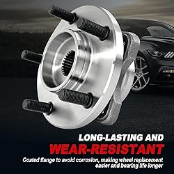 Pair 513123 Front Wheel Bearing Hub Assembly