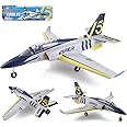 Fms Rc Jets 70mm Viper V2 EDF Navy Blue rc Airplanes for Adults for Trainer for Beginners 6 CH Remote Control Planes PNP (NO Control Battery Charger)