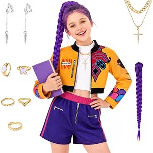 sivatoy 4-13 Years Kids Girls Cosplay Costume Halloween Outfit